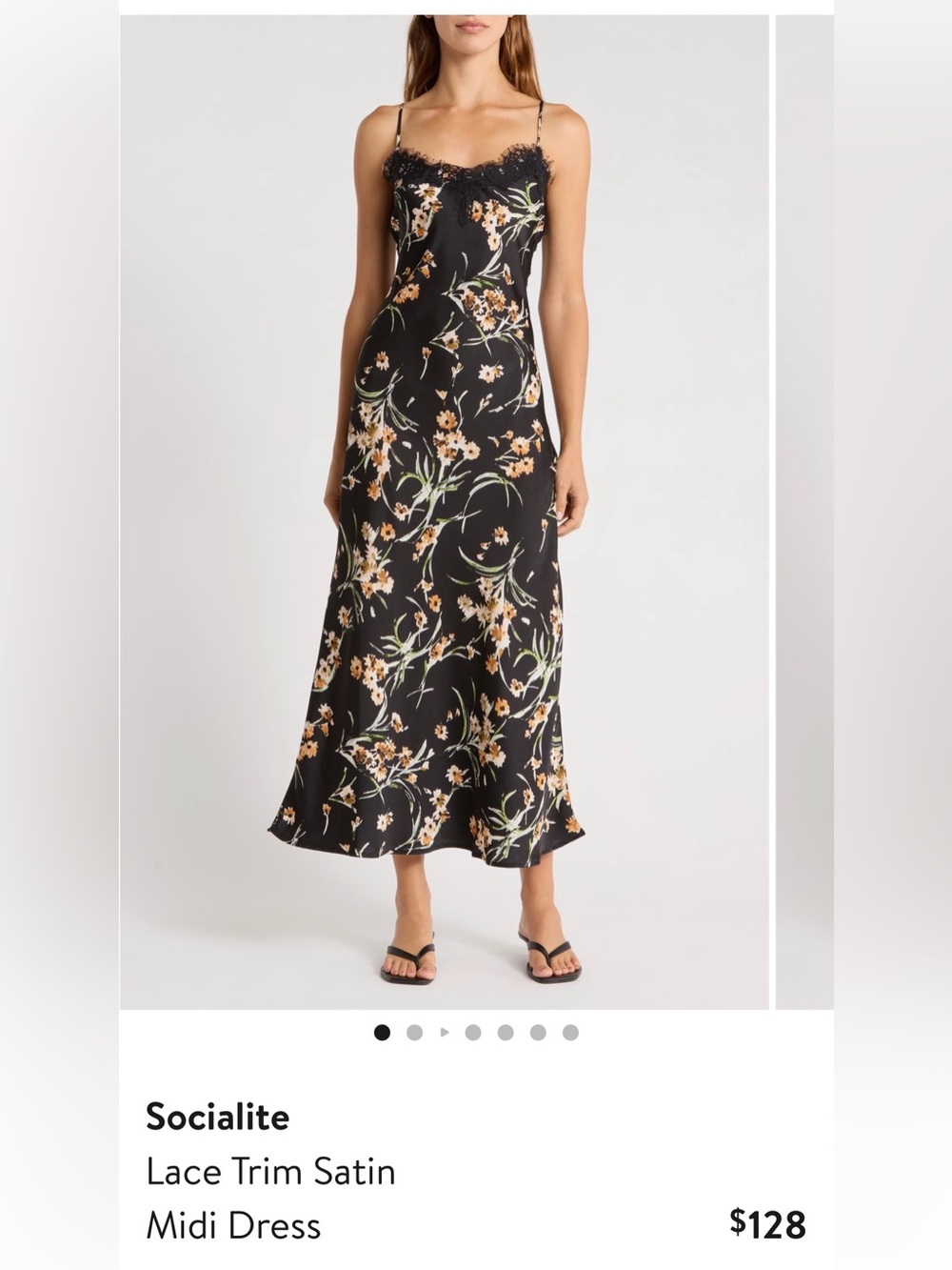 Socialite NWOT floral dress